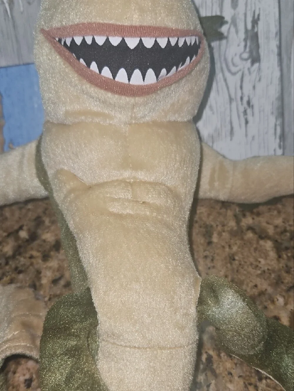 Monsters Vs Aliens missing Link Swamp Thing Plush Green Dreamworks 2009